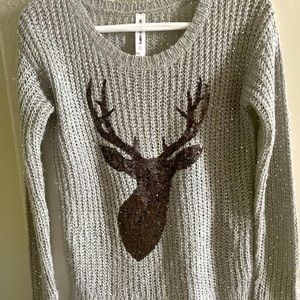 American Eagle Women’s Deer sweater